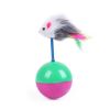Plush Mouse Decor Cat Teaser Toy With Rustling; cat toy