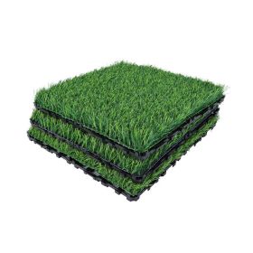 11.81"x11.81"x0.79"Green Colors - Stylish Interlocking Flooring