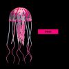Aquarium Ornament; Artificial Swim Glowing Effect Jellyfish For Fish Tank; Luminous Ornament