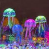 Aquarium Ornament; Artificial Swim Glowing Effect Jellyfish For Fish Tank; Luminous Ornament